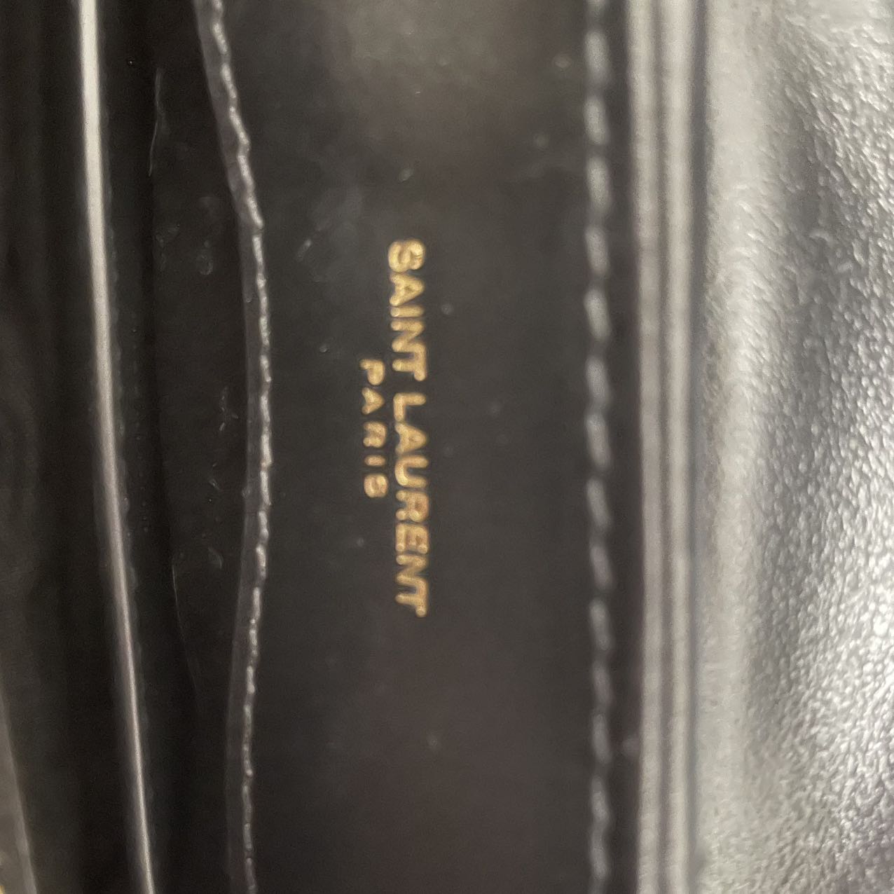 Saint Laurent Small LouLou Leather Black 2023