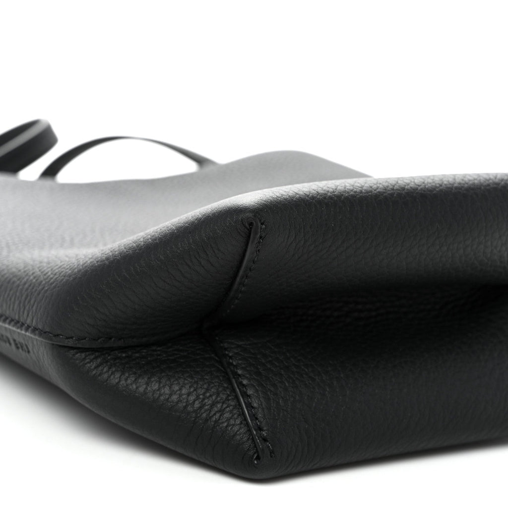 Grained Calfskin Small N/S Park Crossbody Black