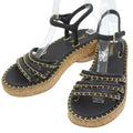 Chanel Coco Mark Leather Sandals