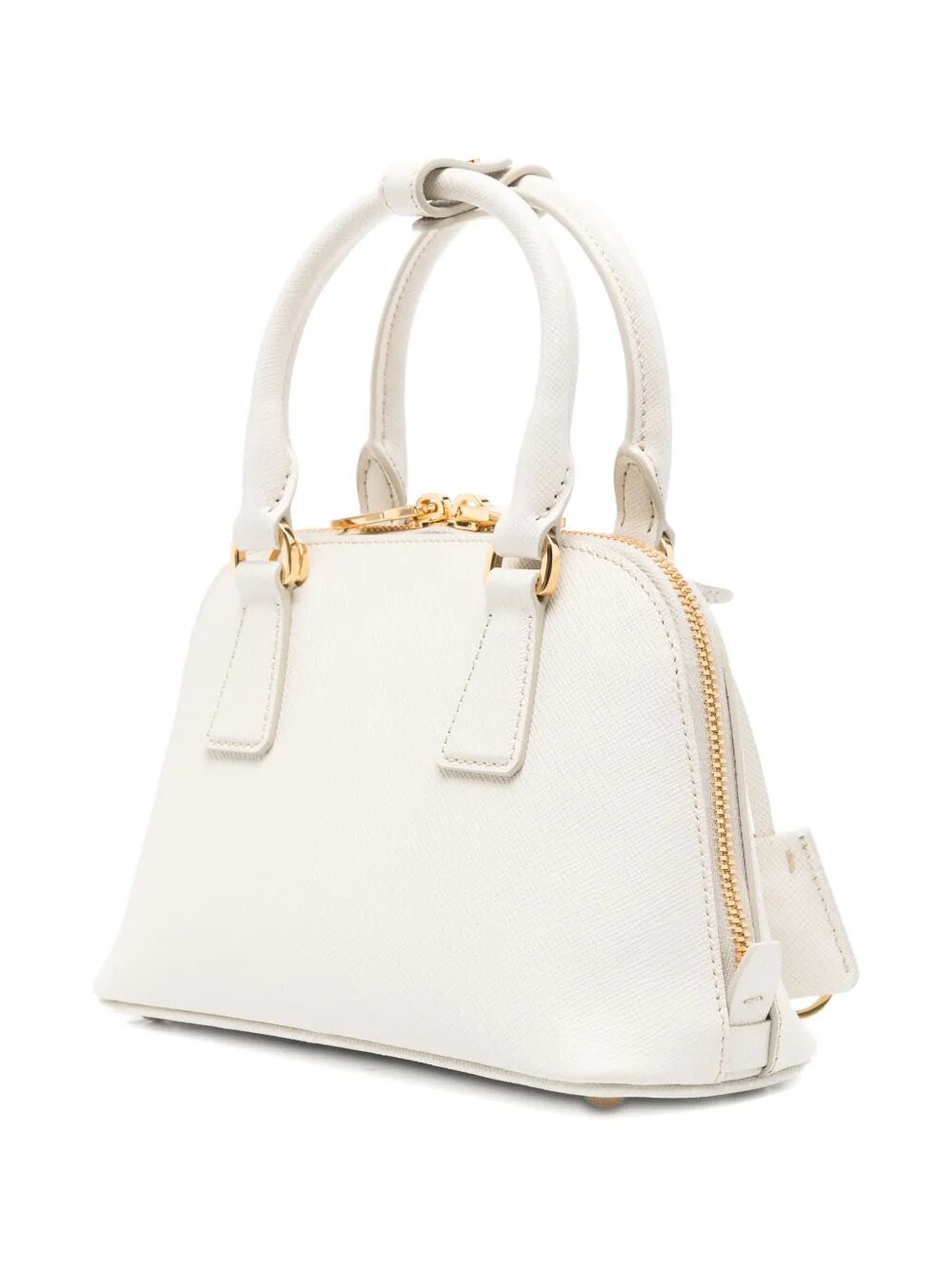 Prada Women Promenade Saffiano Leather Handbag