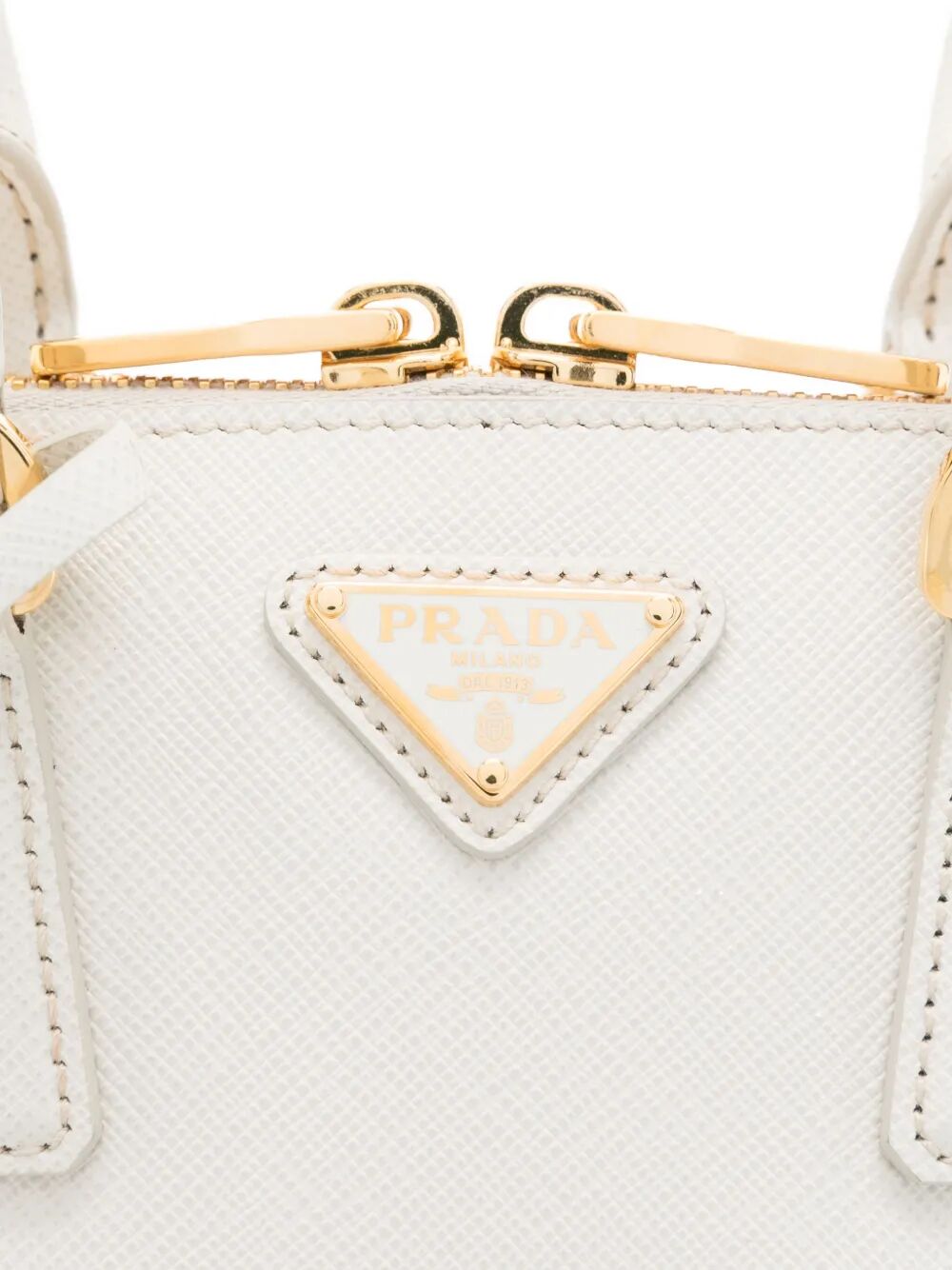 Prada Women Promenade Saffiano Leather Handbag