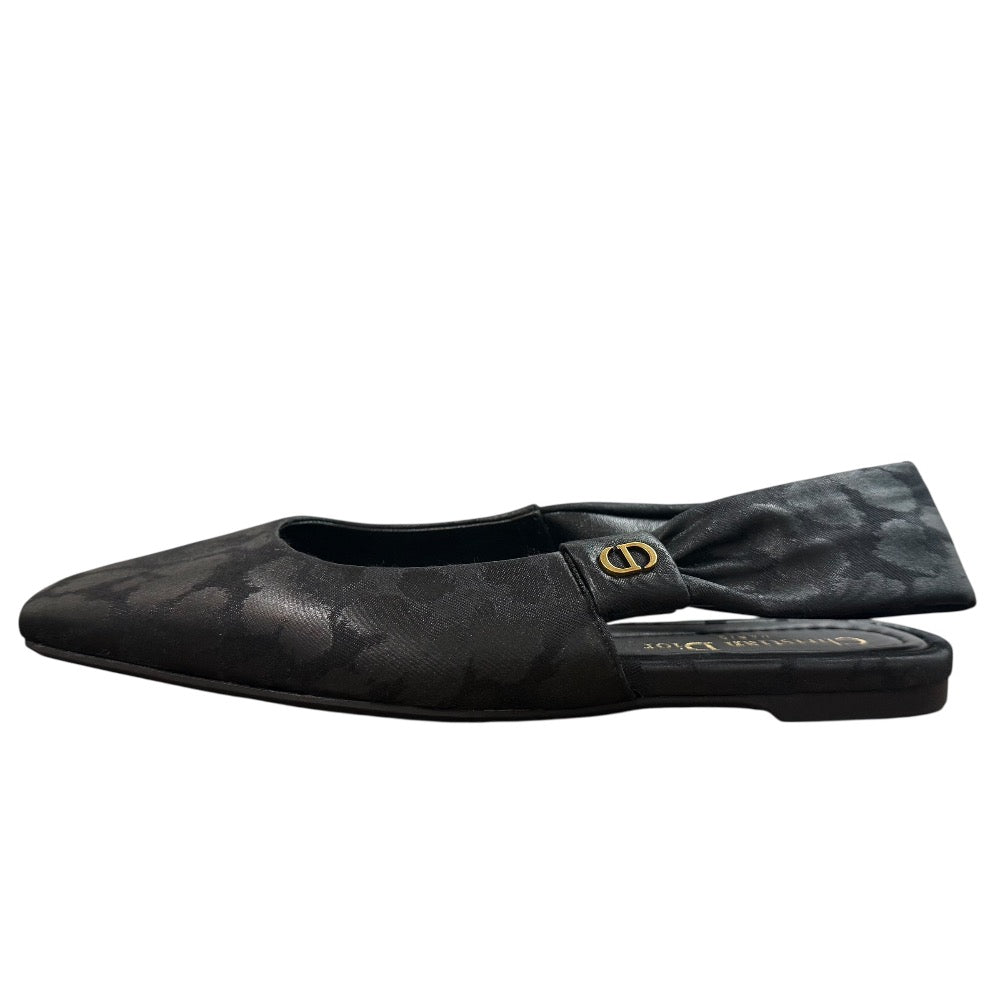 Christian Dior Leopard Flat Shoes