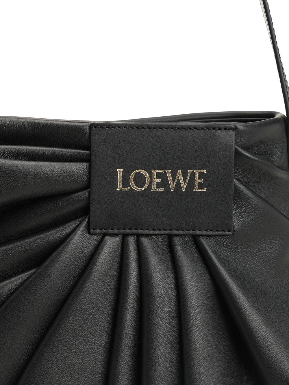 Loewe Women Draped Tote Shoulder Bag