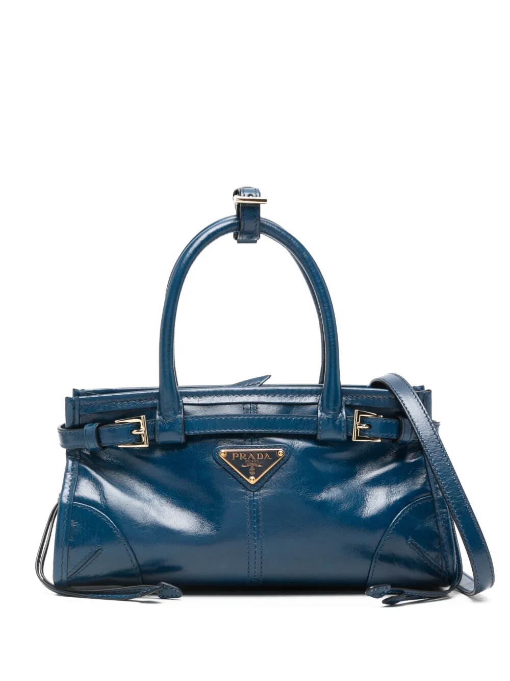 Prada Women Prada Bonnie Leather Mini Handbag