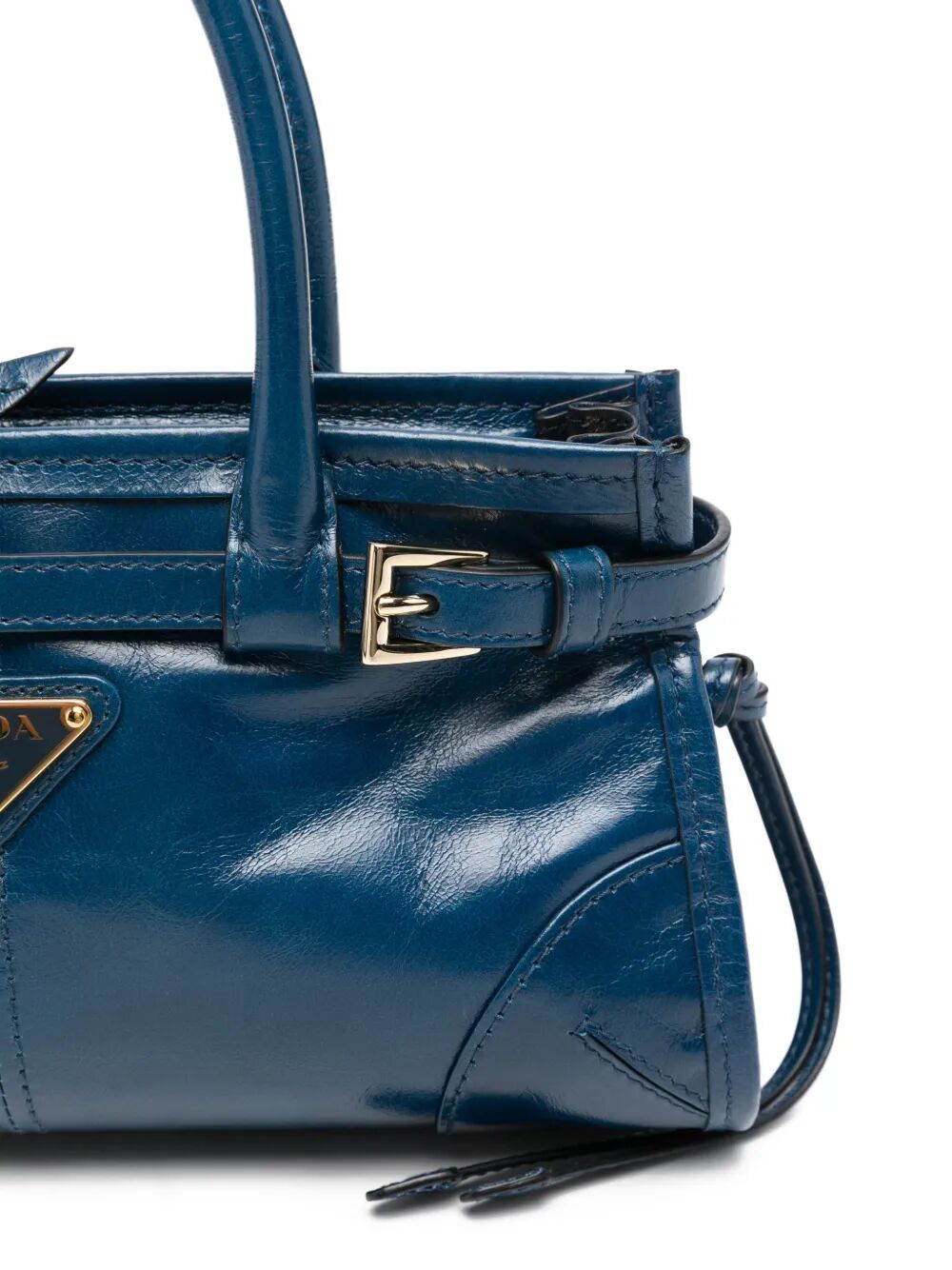 Prada Women Prada Bonnie Leather Mini Handbag