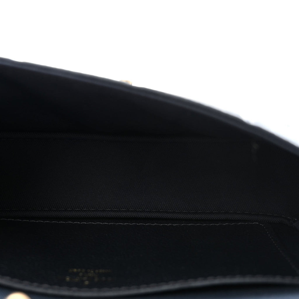 Metallic Empreinte Metis Wallet On Chain Navy Nacre