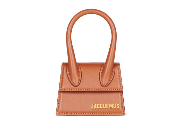 Jacquemus Le Chiquito Mini Leather Brown Leather Handbag (Authentic  )