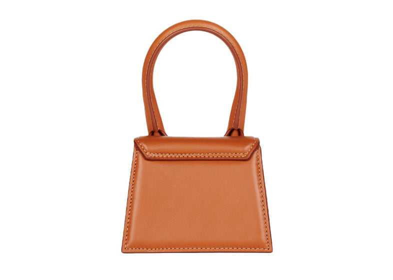 Jacquemus Le Chiquito Mini Leather Brown Calfskin Handbag (Authentic  )