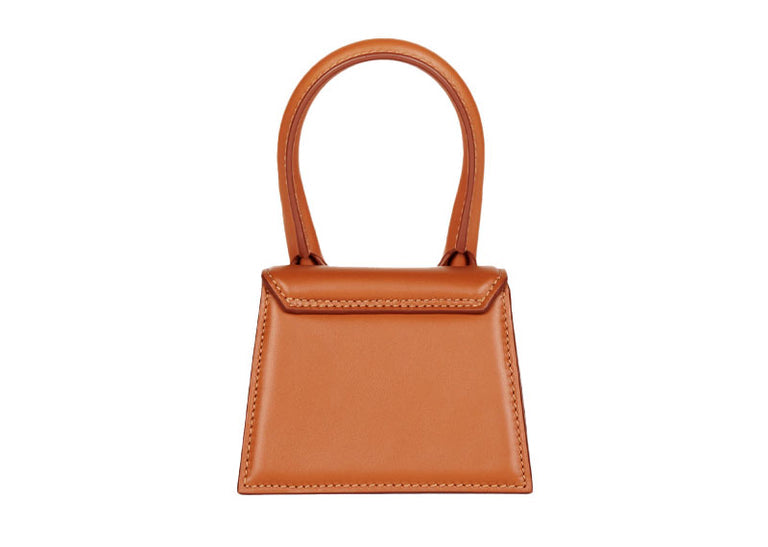 Jacquemus Le Chiquito Mini Leather Brown Calfskin Handbag (Authentic  )