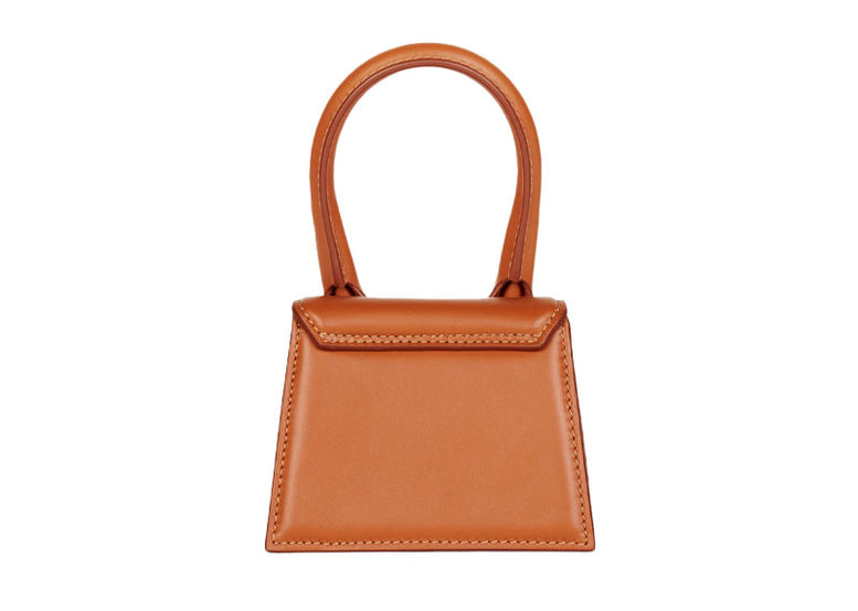 Jacquemus Le Chiquito Mini Leather Brown Calfskin Handbag (Authentic  )