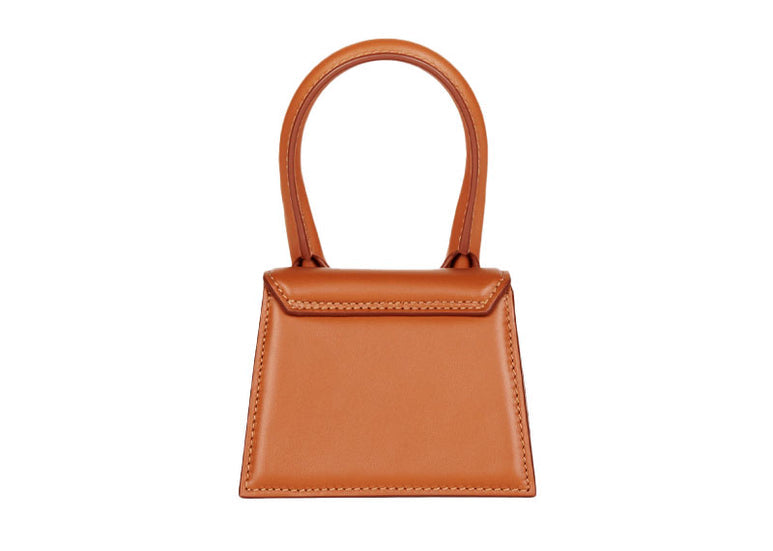 Jacquemus Le Chiquito Mini Leather Brown Calfskin Handbag (Authentic  )