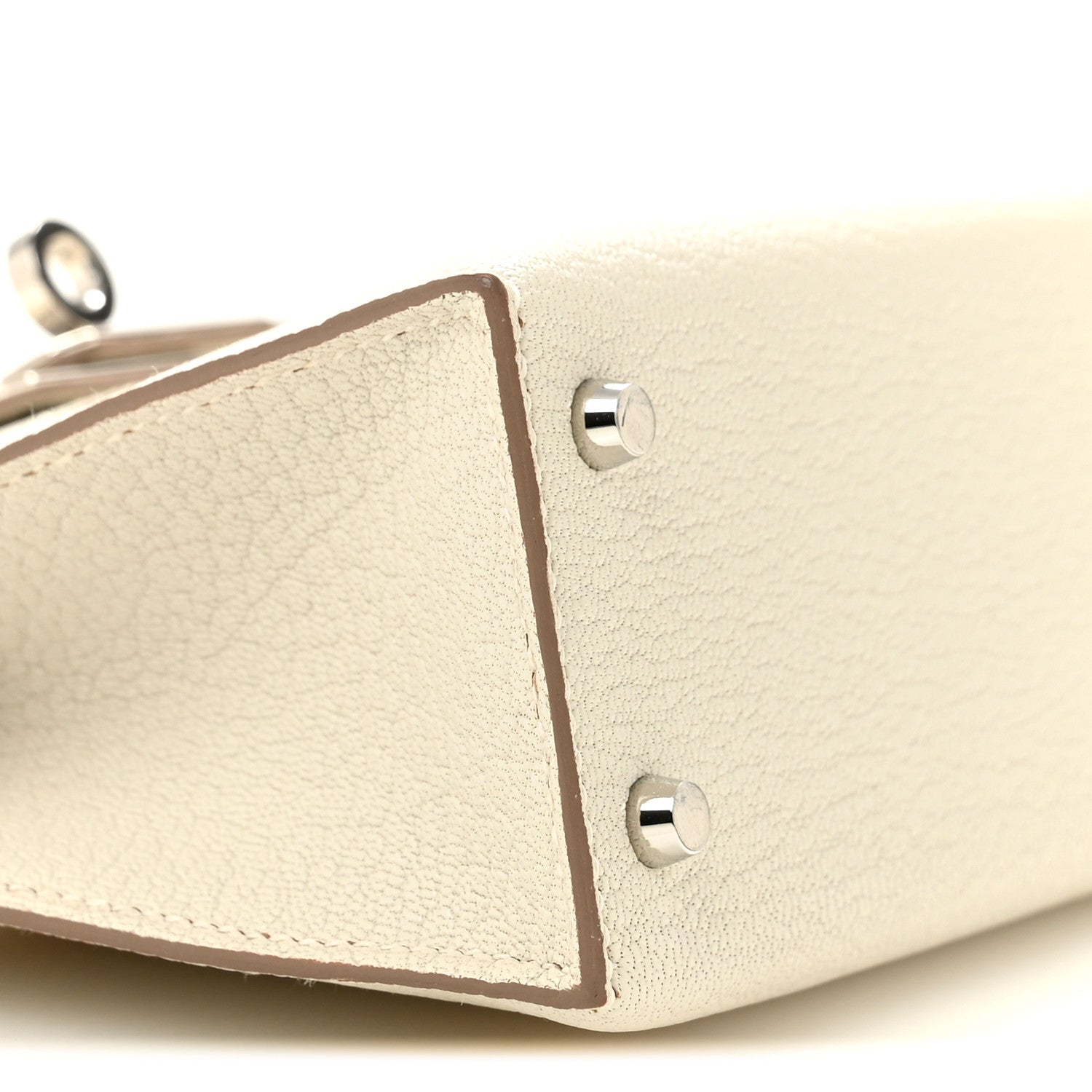 Chevre Mysore Mini Kelly Sellier 20 Mushroom