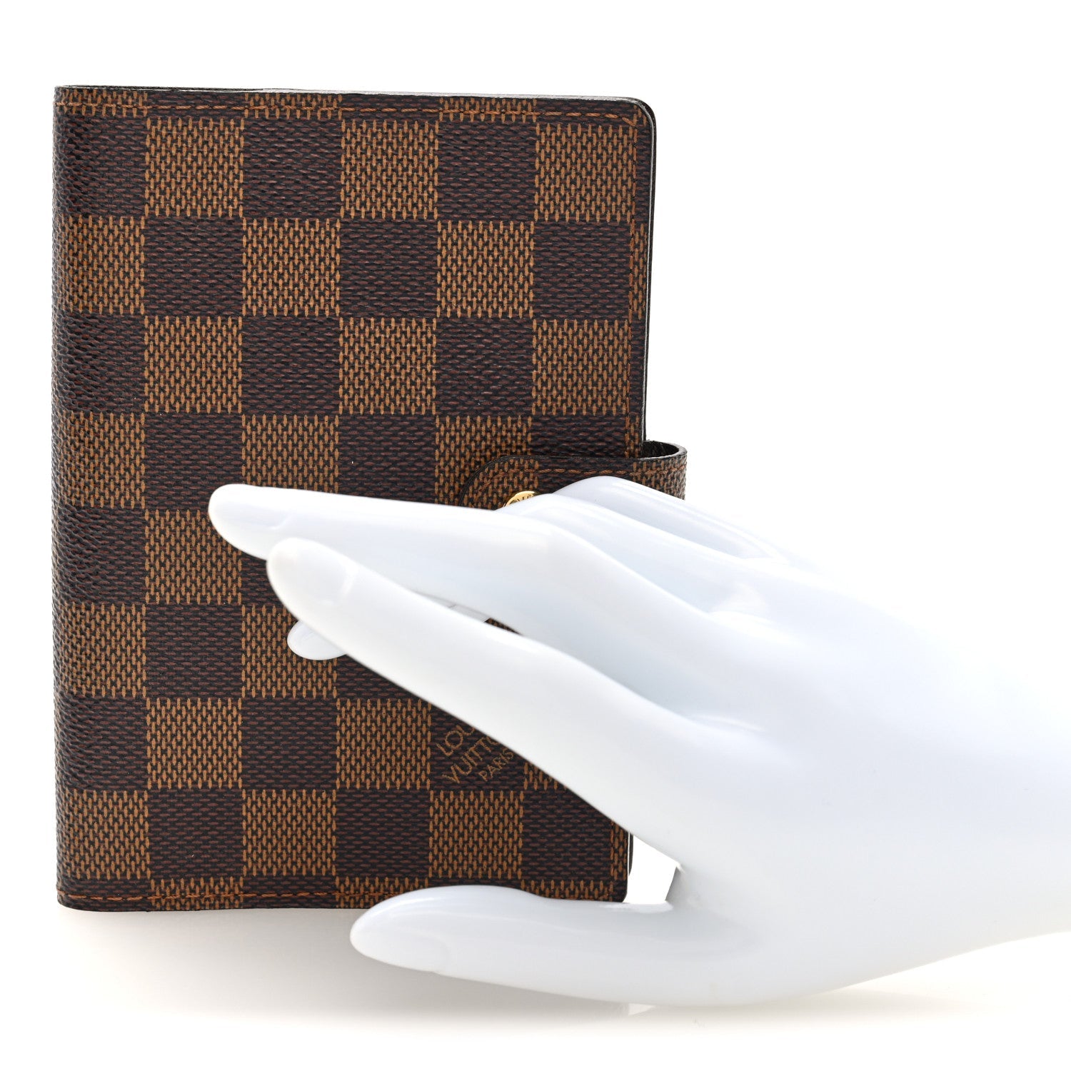Damier Ebene Small Ring Agenda Cover