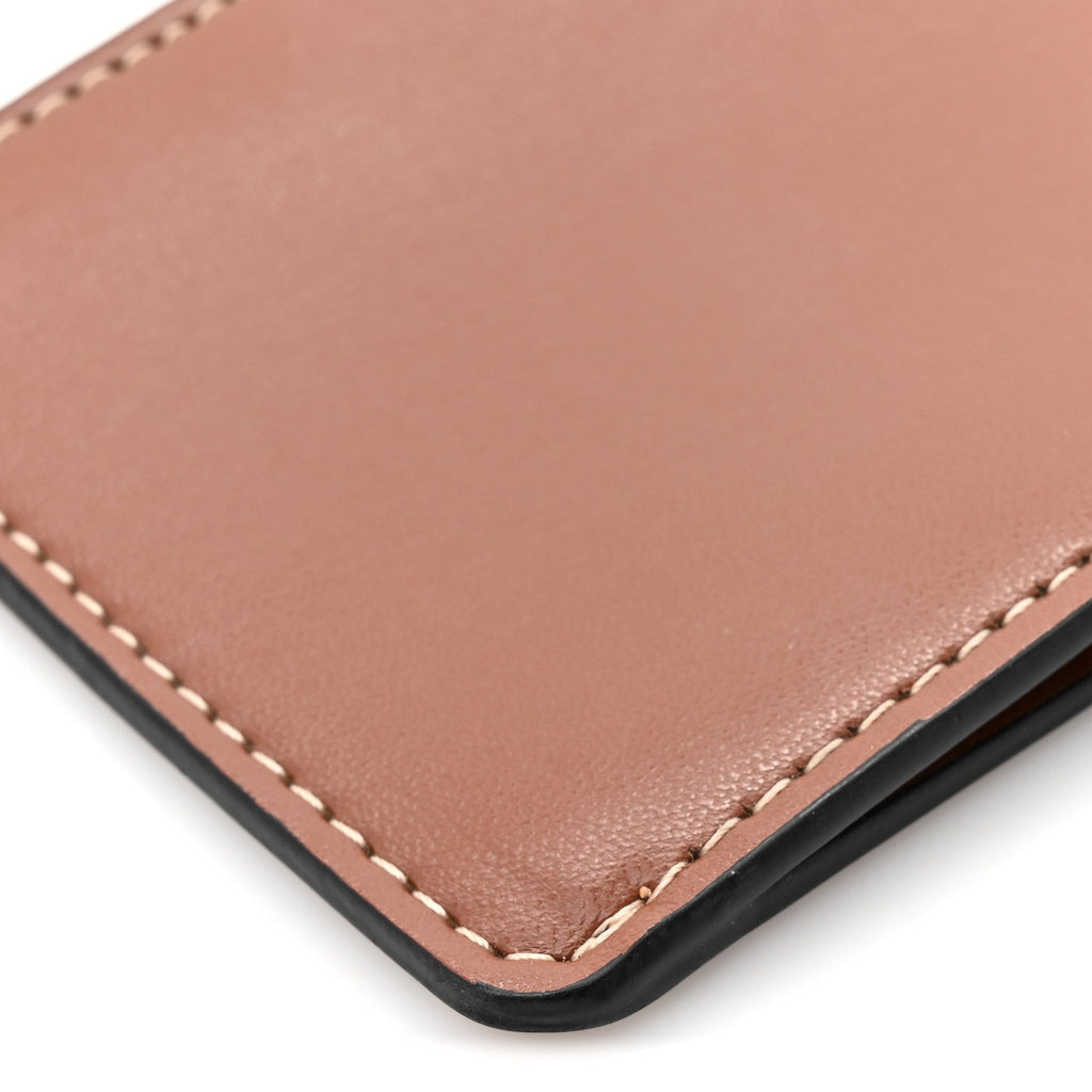 Calfskin Phone Pouch With Flap Tan