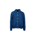 Chanel size 40 22P Blouson jacket cotton/wool/polyamide dark blue