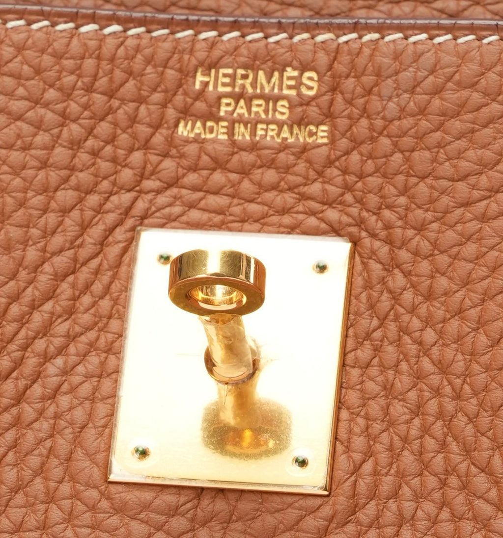 Hermes Birkin 35 Togo Golden Bag 2011