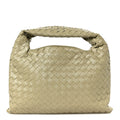 Calfskin Intrecciato Small Hop Travertine