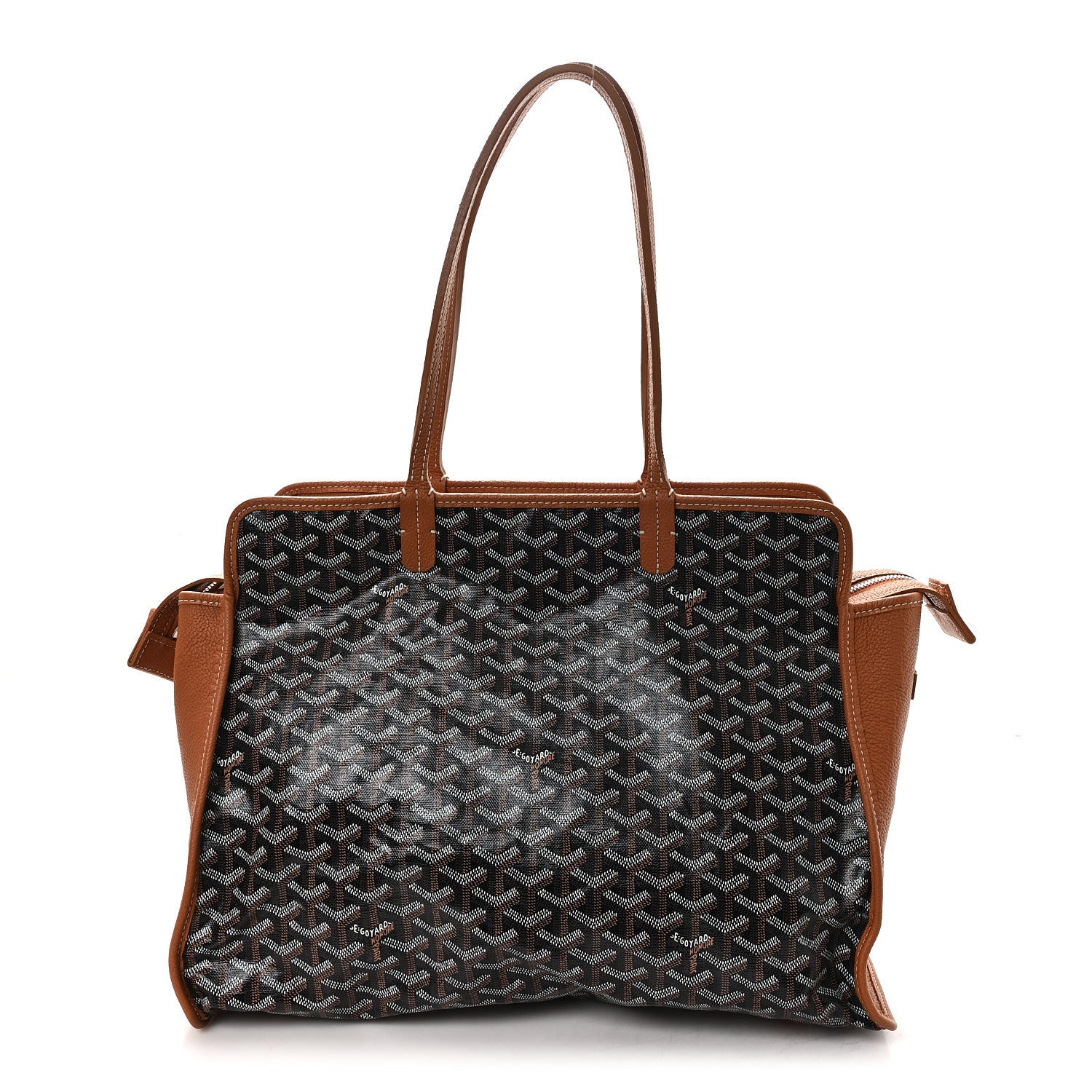 Goyardine Sac Hardy Pet Carrier PM Black Gold