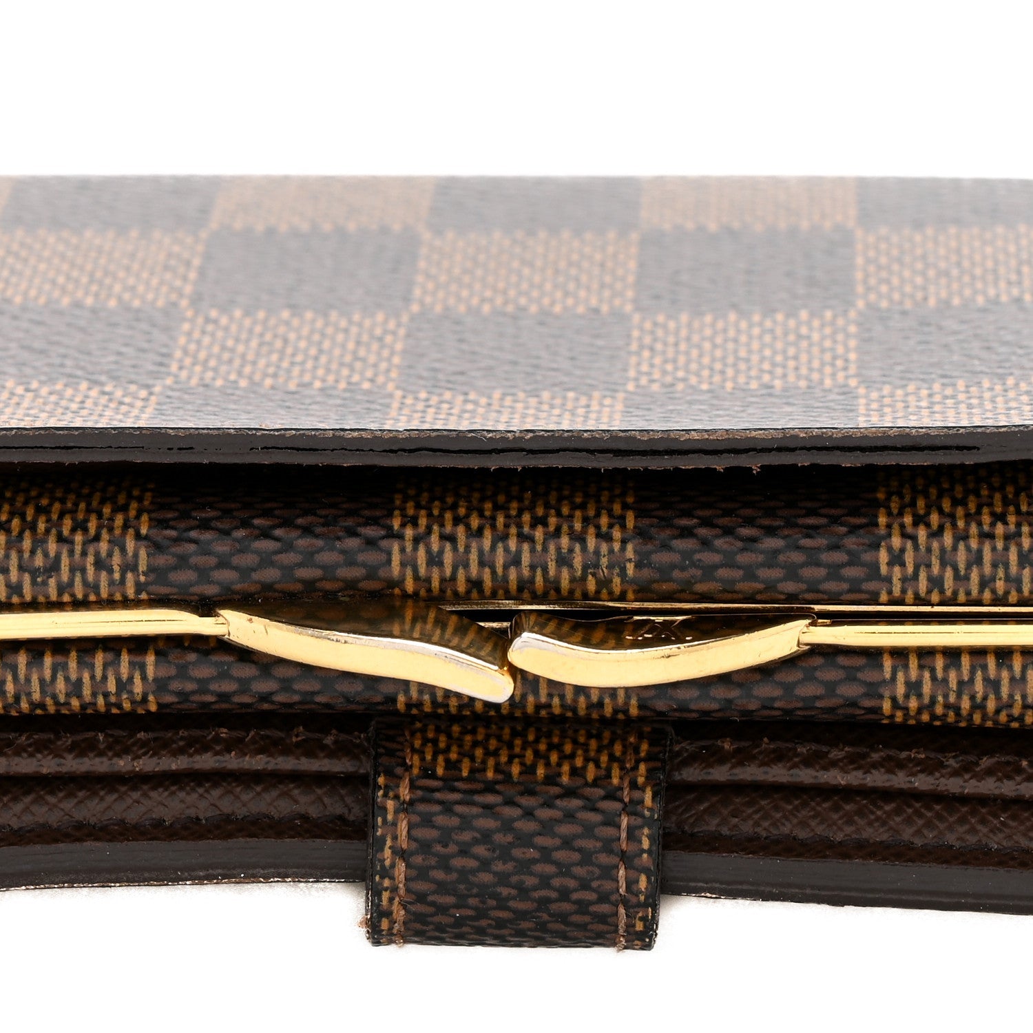 Damier Ebene French Purse Wallet