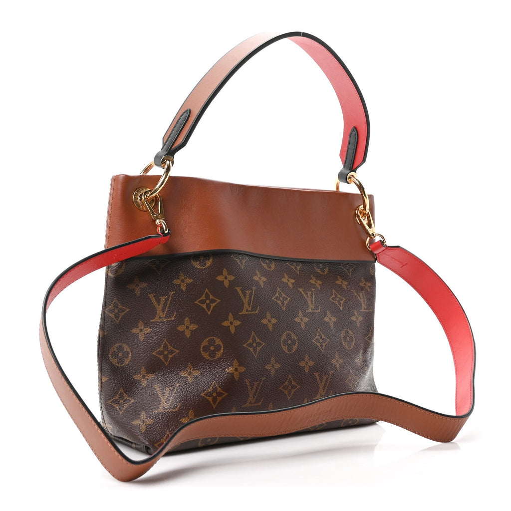 Monogram Tuileries Besace Caramel Rouge