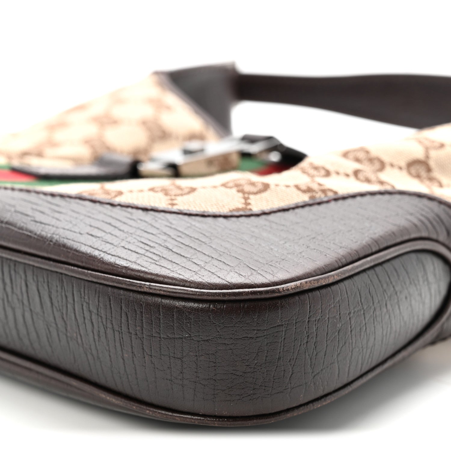 Monogram Web Jackie O Hobo Dark Brown