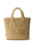 Prada Women Small Crochet Tote Bag