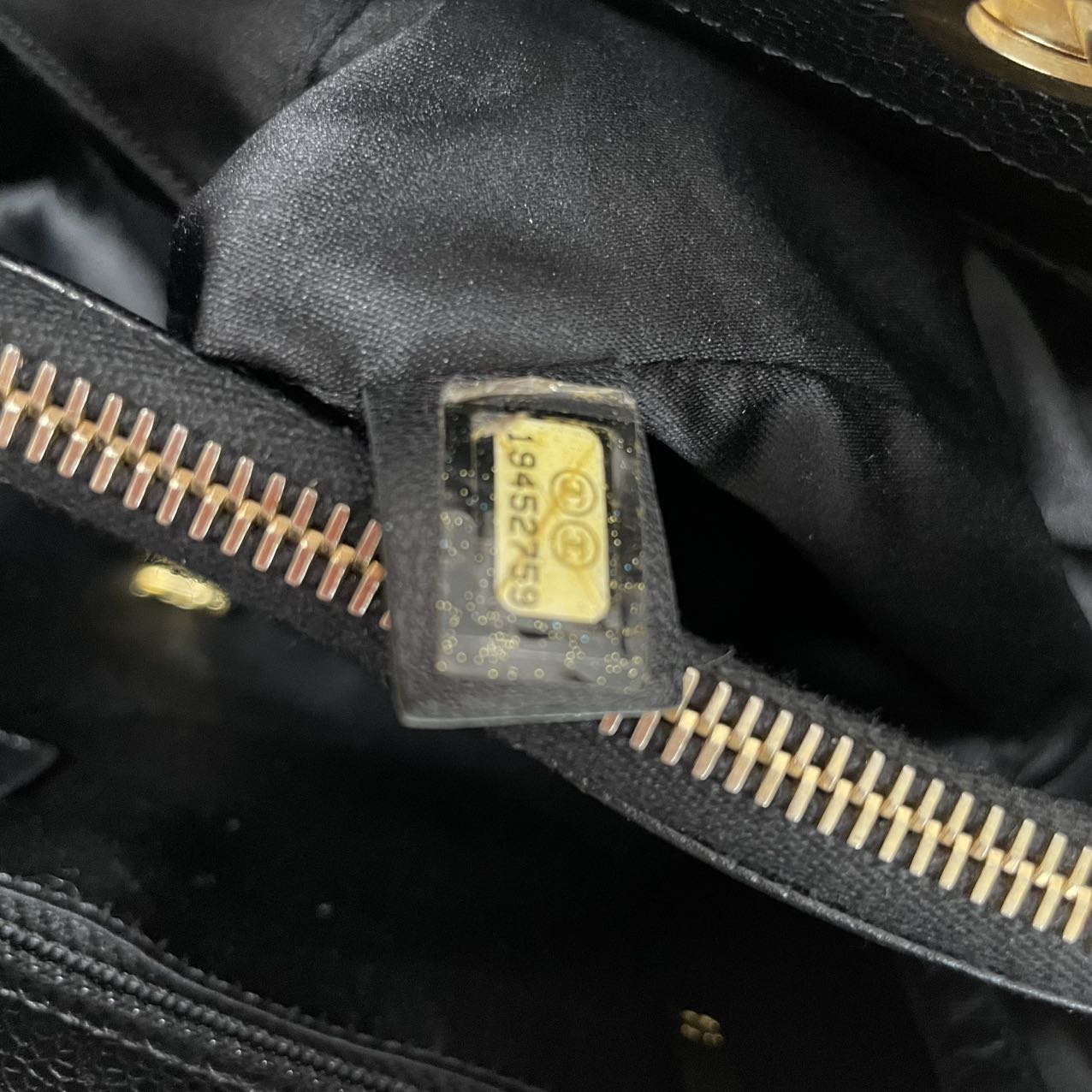 Chanel Grand Shopping Tote (GST) Caviar Black 2014
