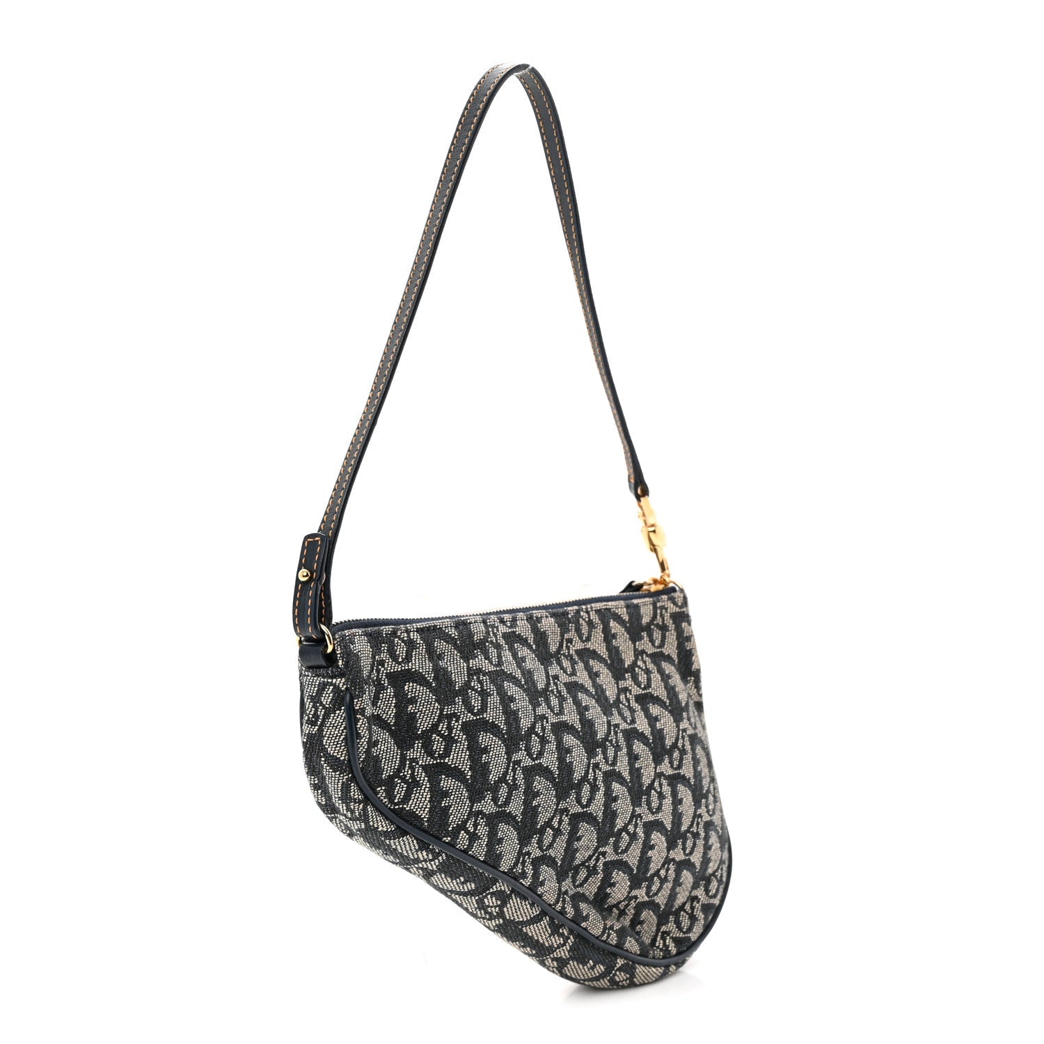 Monogram Mini Saddle Pochette Navy