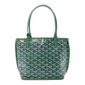 Goyardine Reversible Mini Anjou Green
