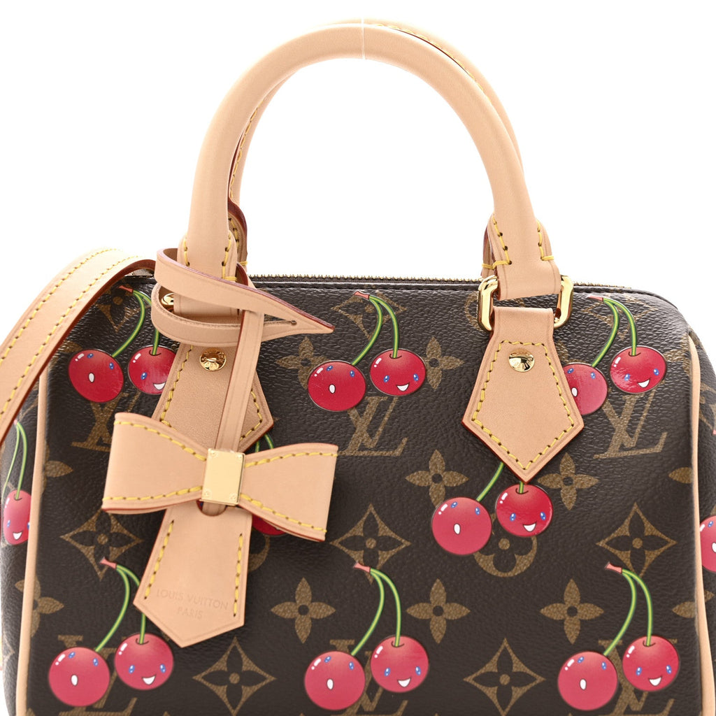 LV X TM Monogram Cerises Speedy Bandouliere 20