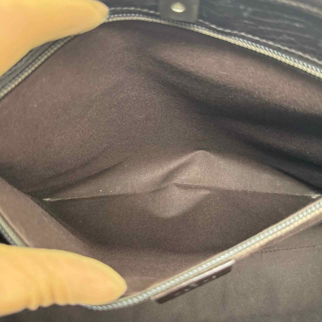 GUCCI Plus Monogram Small Joy Tote Brown