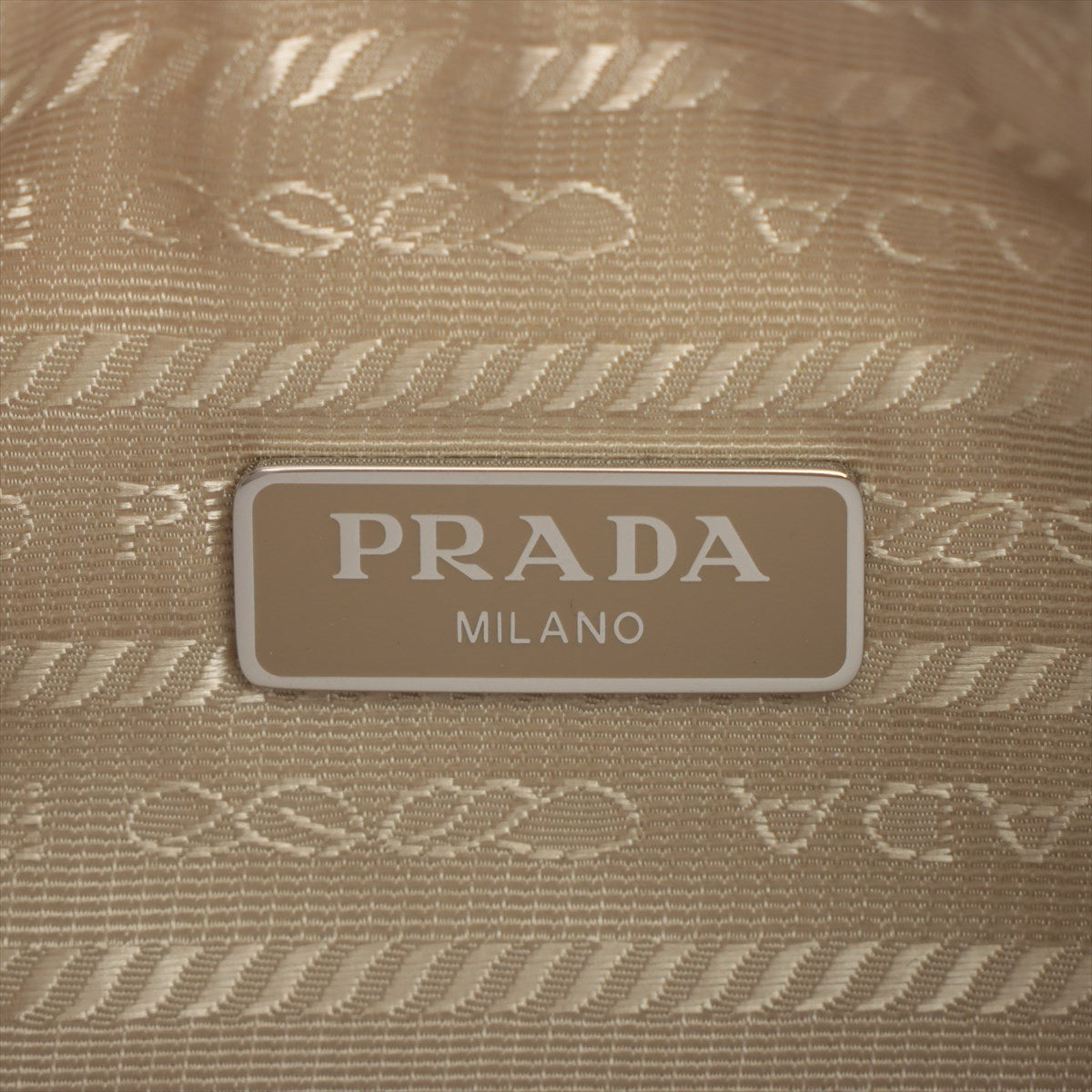 Prada Beige Prada Re-Edition 2000 Nylon Mini Bag [Clearance Sale]