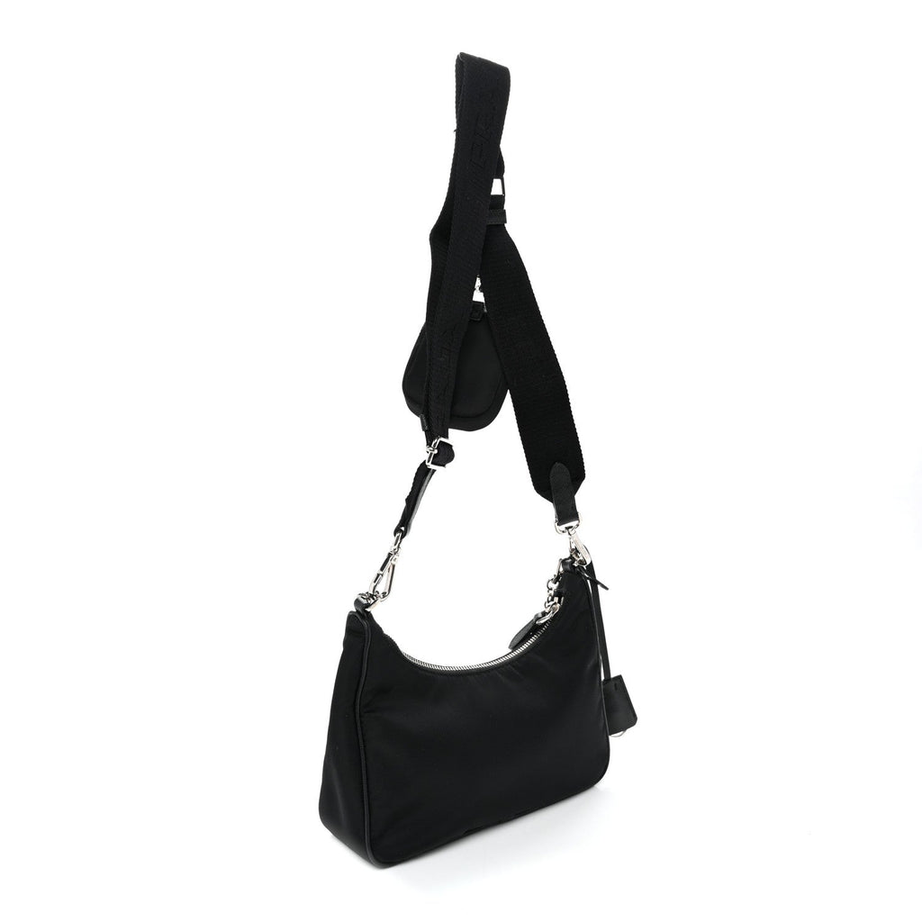 Nylon Re-Edition 2005 Shoulder Bag Black