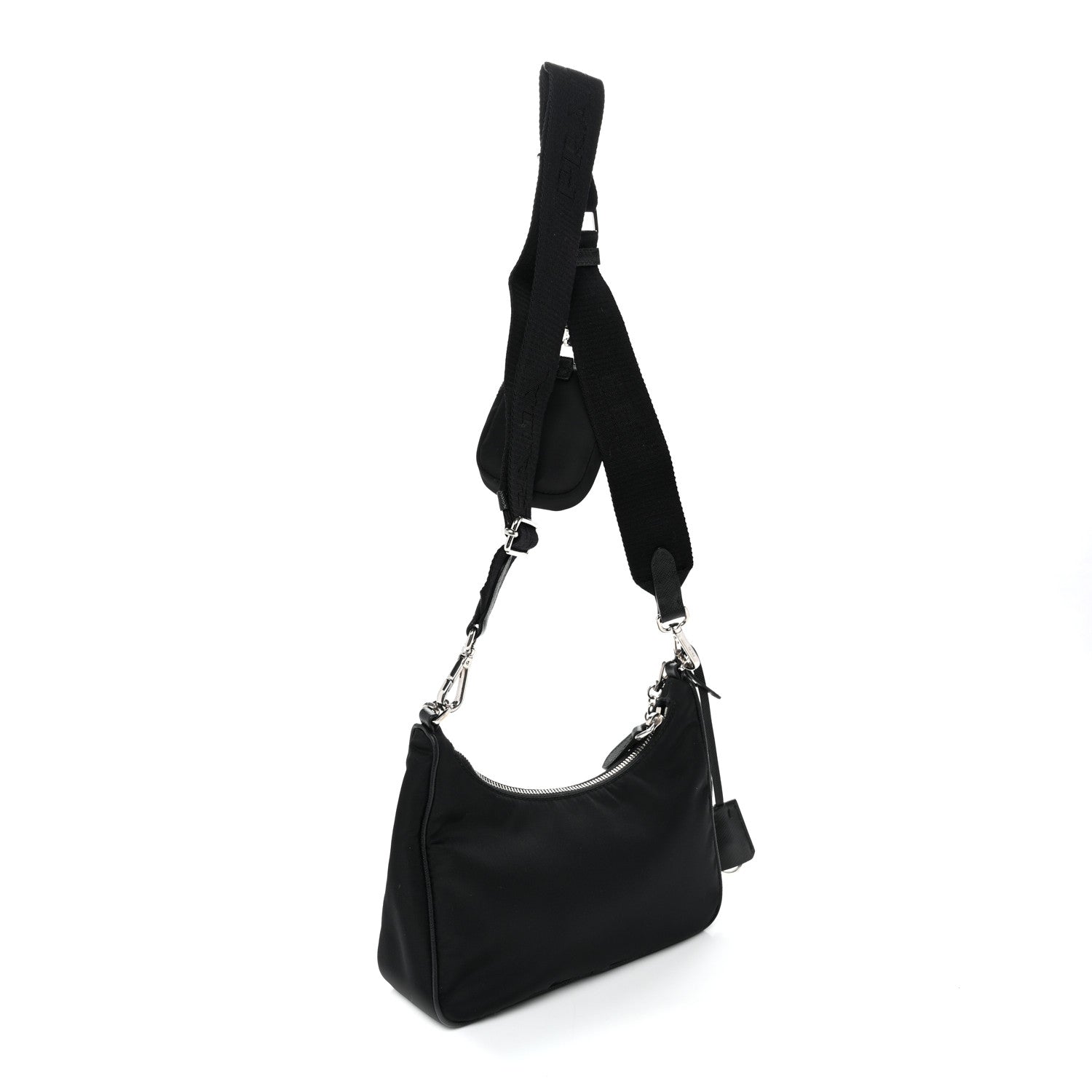 Nylon Re-Edition 2005 Shoulder Bag Black