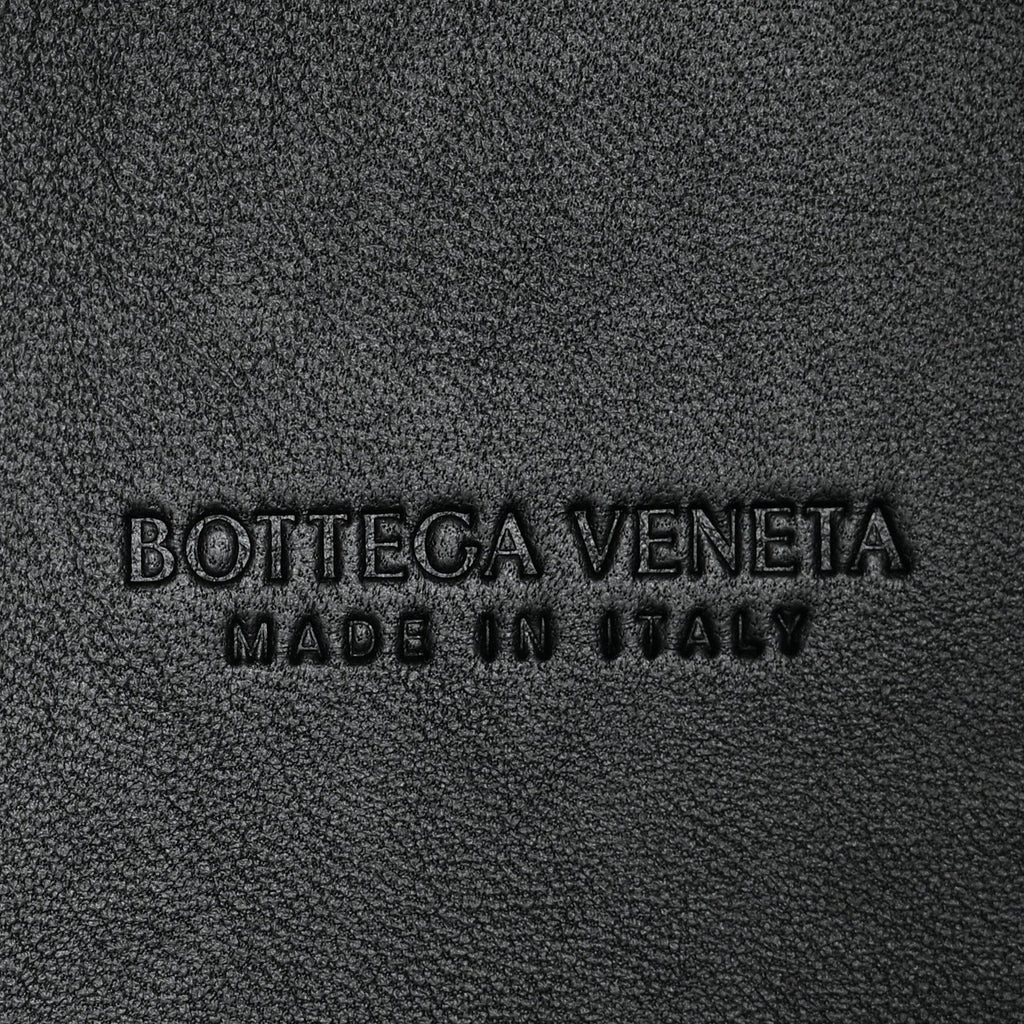 Nappa Intrecciato Small Andiamo With Chain Shoulder Bag Black