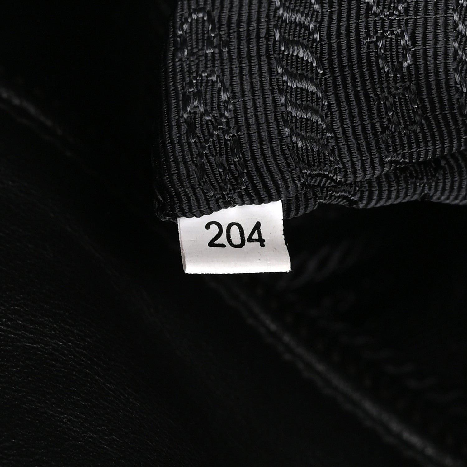 Soft Calf Shopping Tote Black