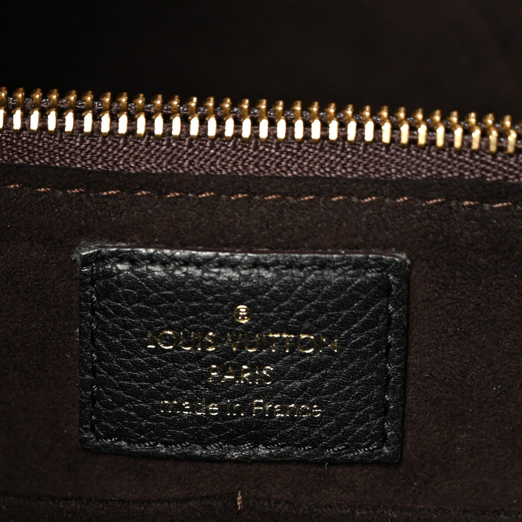 Calfskin Monogram Kimono Tote  Black