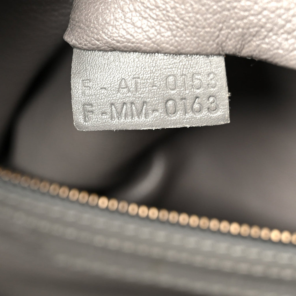 Smooth Calfskin Mini Luggage Grey