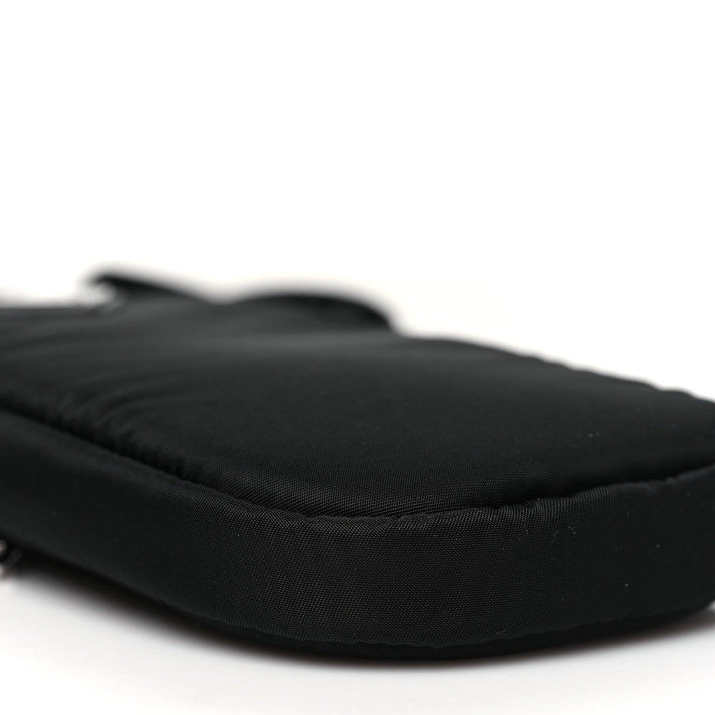 Tessuto Nylon Pocket Mini Bag Black