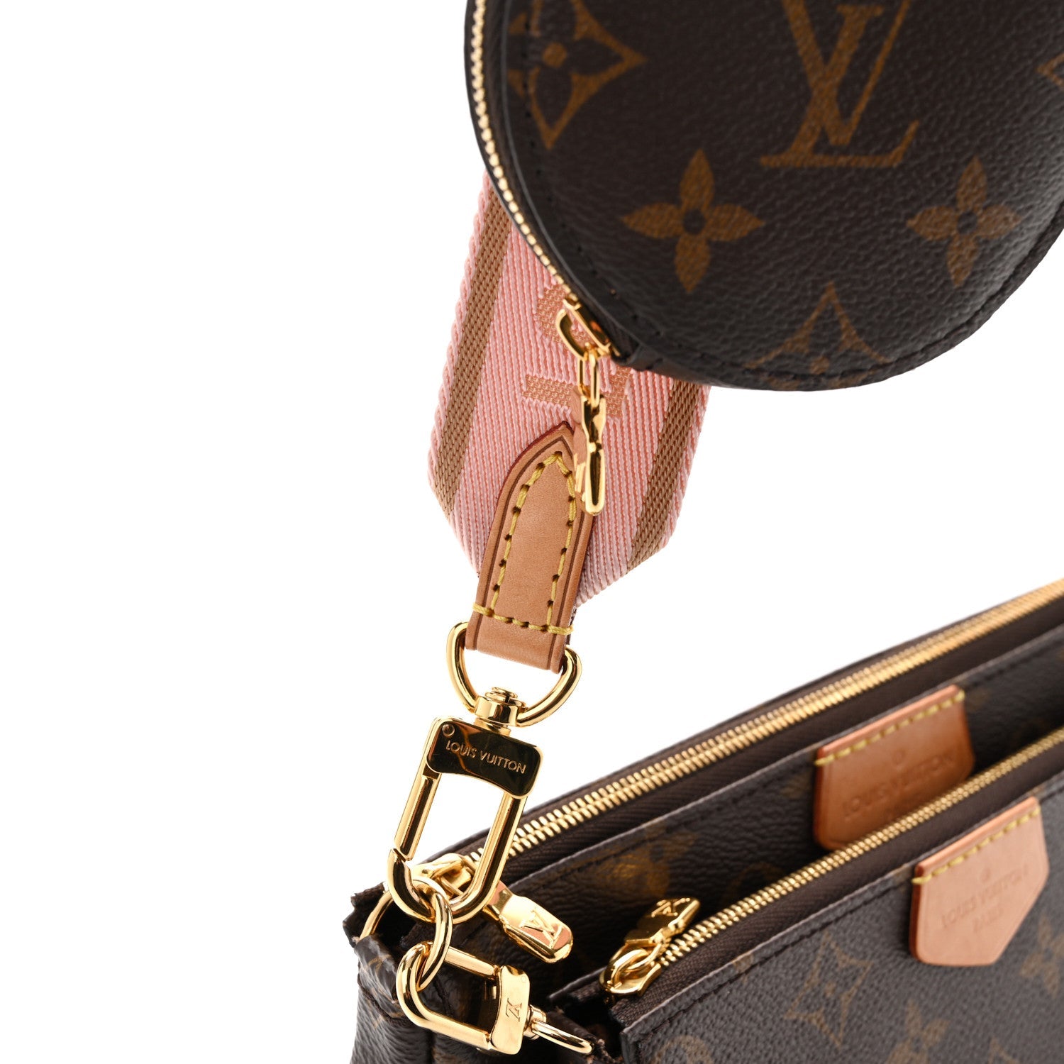 Monogram Multi Pochette Accessories Rose Clair