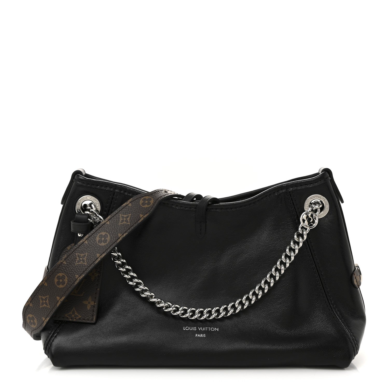 Lambskin CarryAll Cargo Vibe PM Black Black