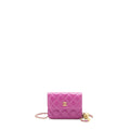 Chanel Pearl Crush mini Belt Bag Lambskin Purple