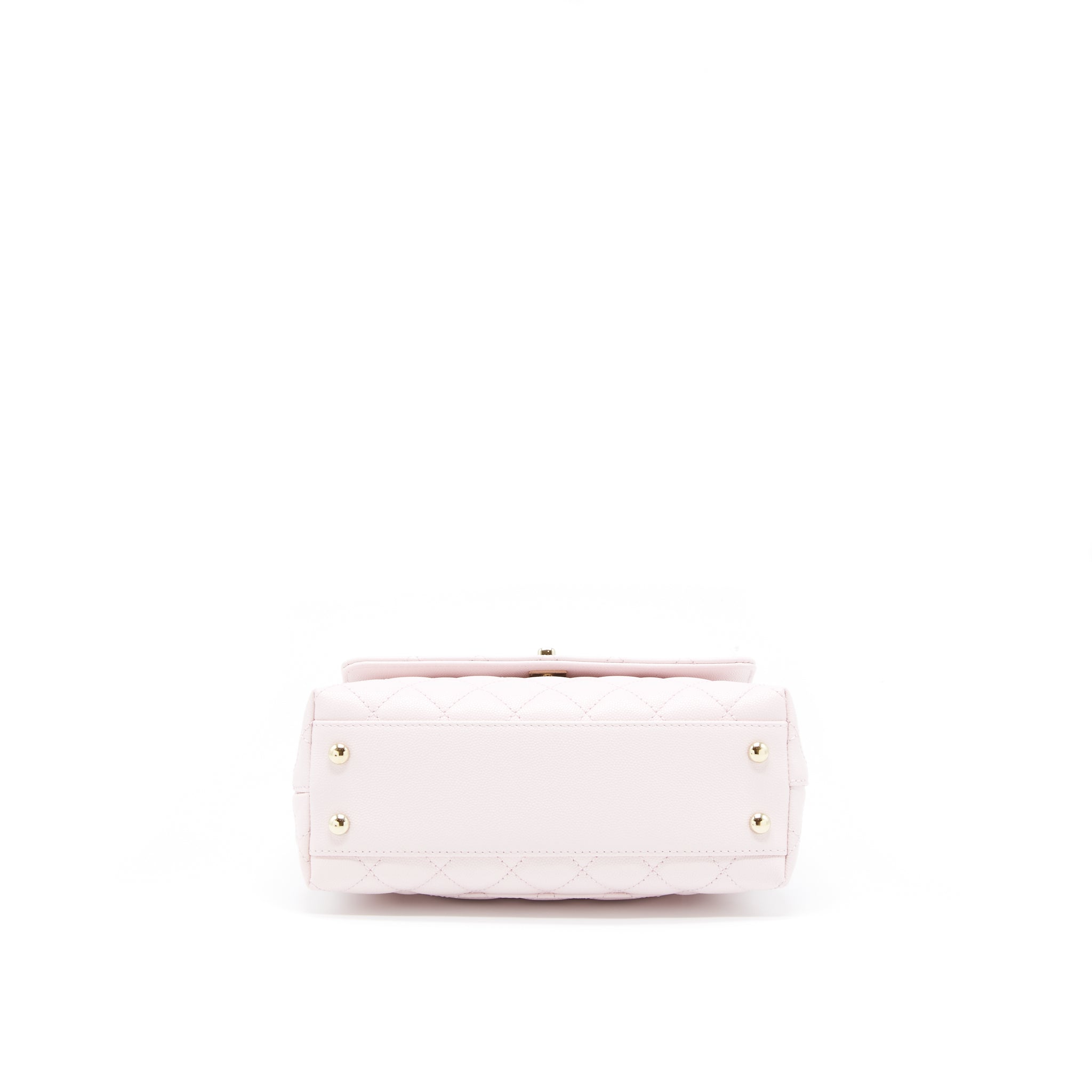 Chanel Small Coco Handle Caviar Light Pink NG750 L