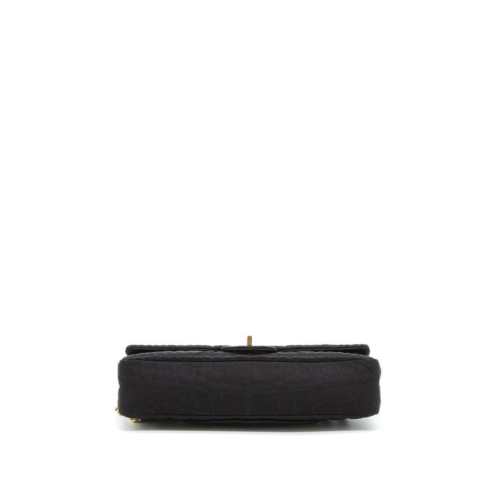 Chanel 2.55 Reissue Flap Bag Satin Black