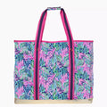 LILLY PULITZER Ultimate Carryall Bag in High Tide Navy Bringing Mermaid Back NWT