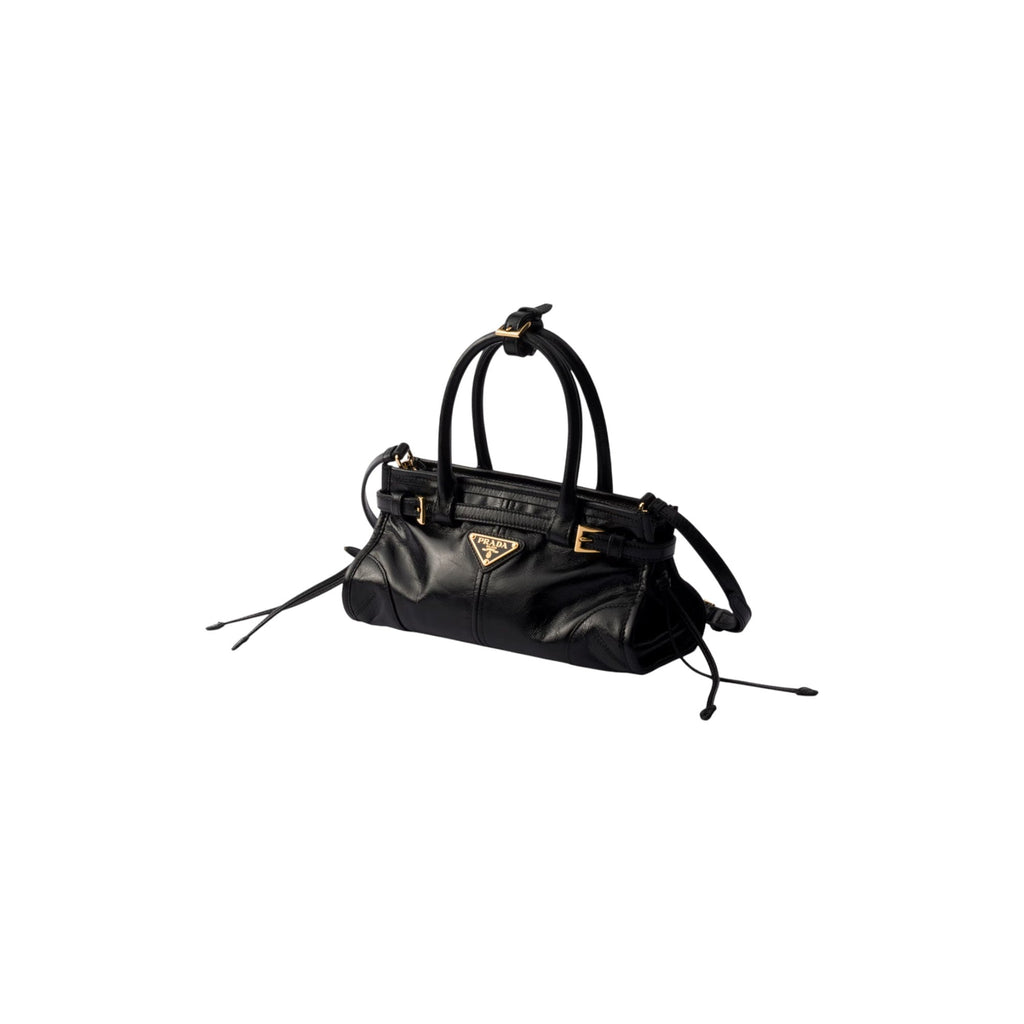 Bonnie leather mini handbag Black