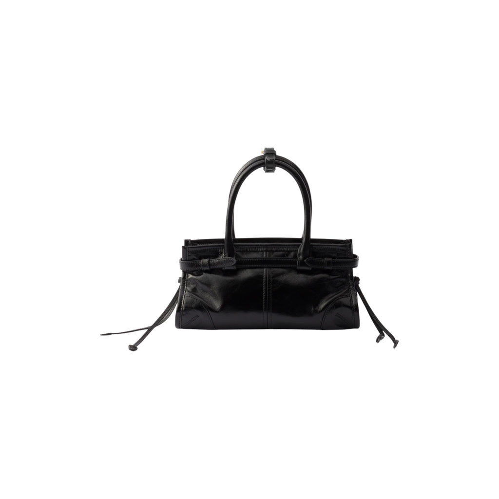 Bonnie leather mini handbag Black