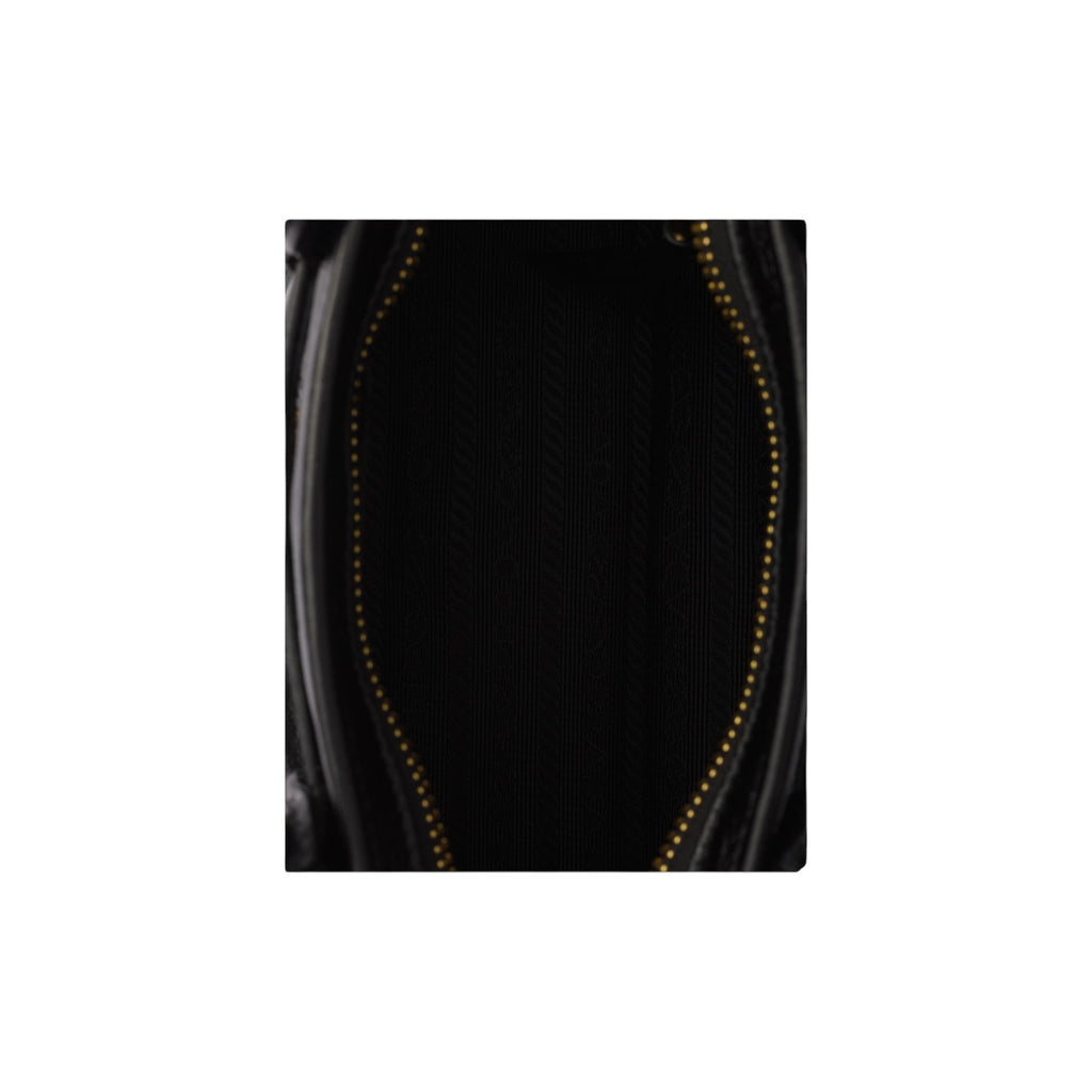 Bonnie leather mini handbag Black
