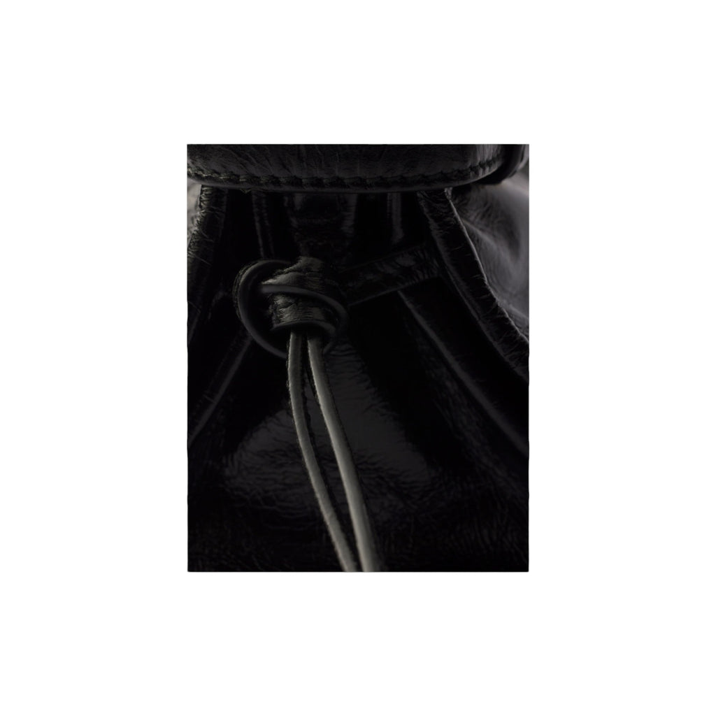 Bonnie leather mini handbag Black