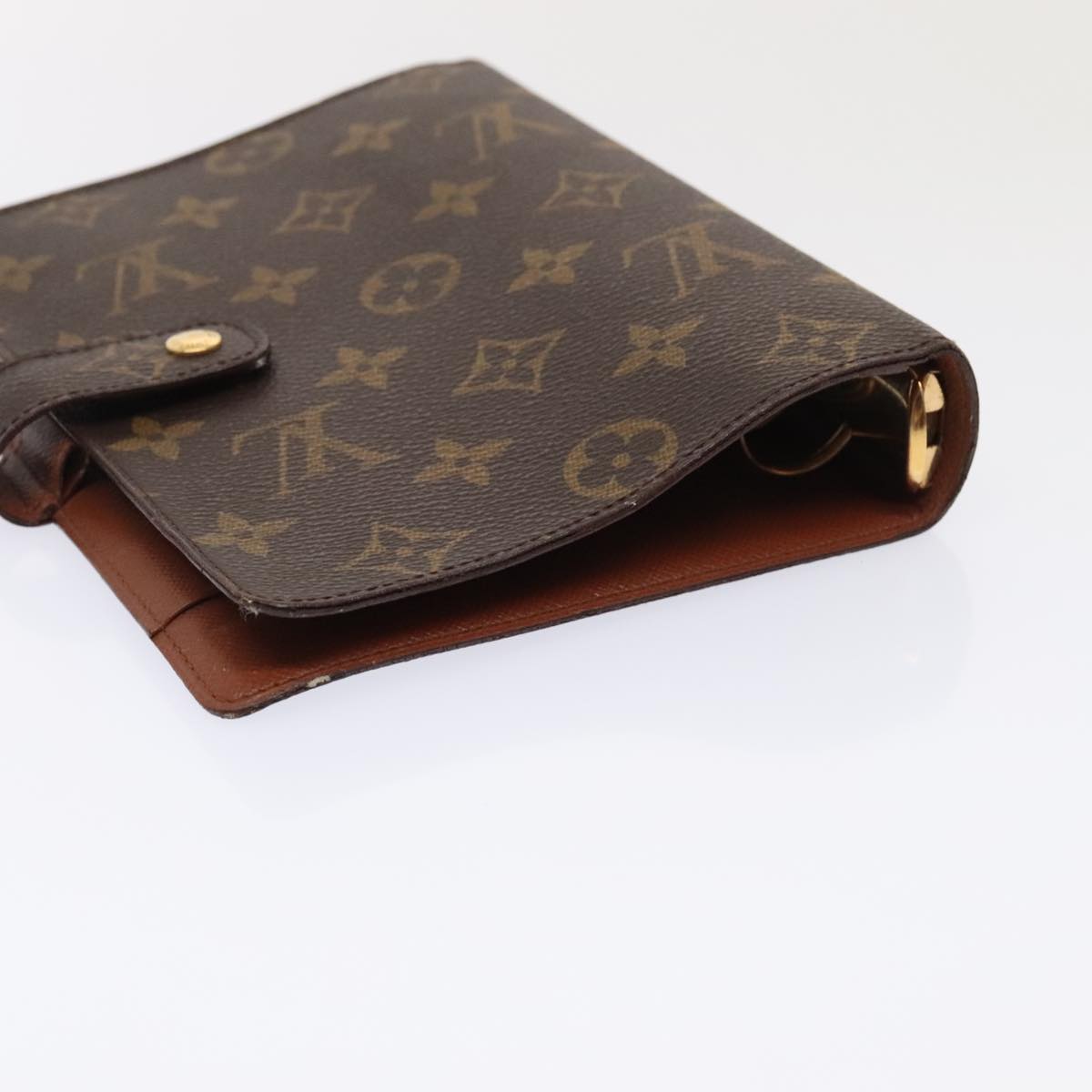 Louis Vuitton Agenda Cover Brown Canvas Wallet  (Authentic  )